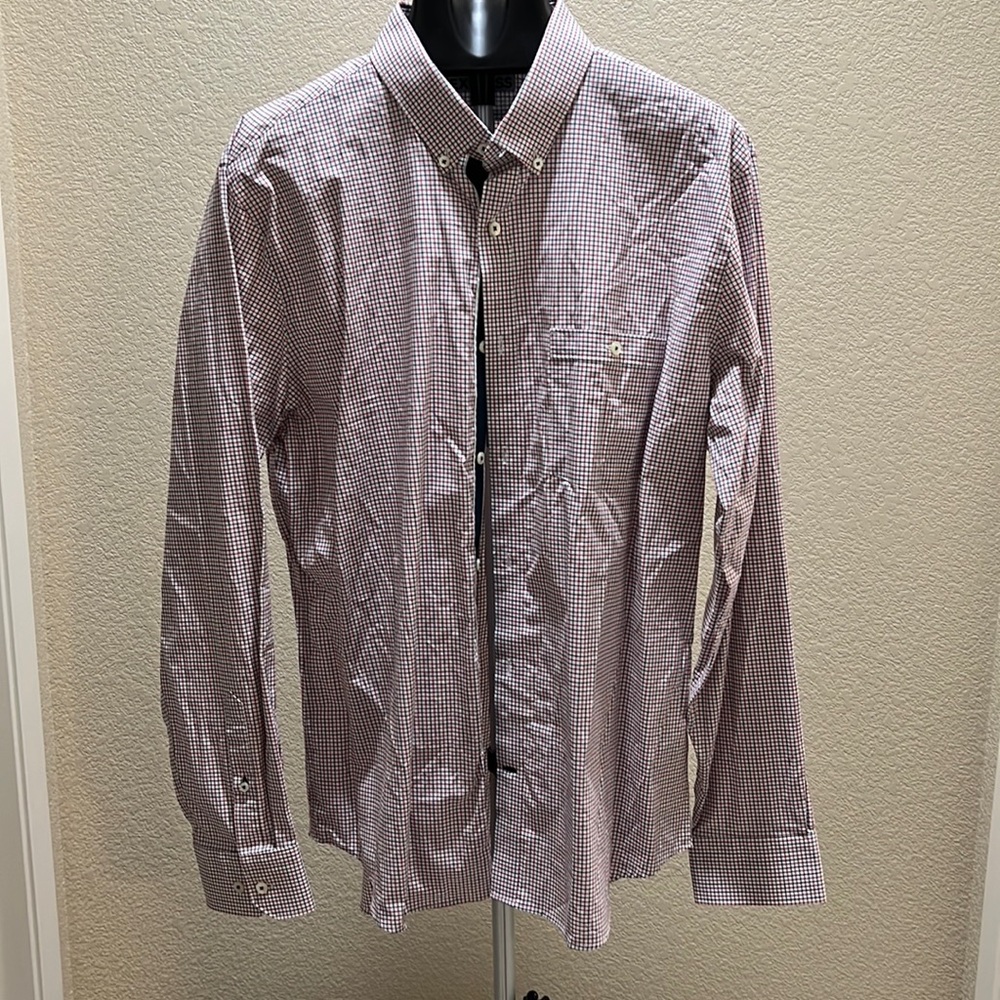 Express Fitted dress shirt ; XL 17-17 1/2